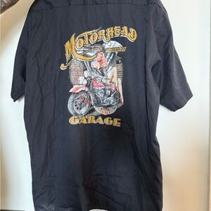 Dickies Black Graphic Men's Shirt